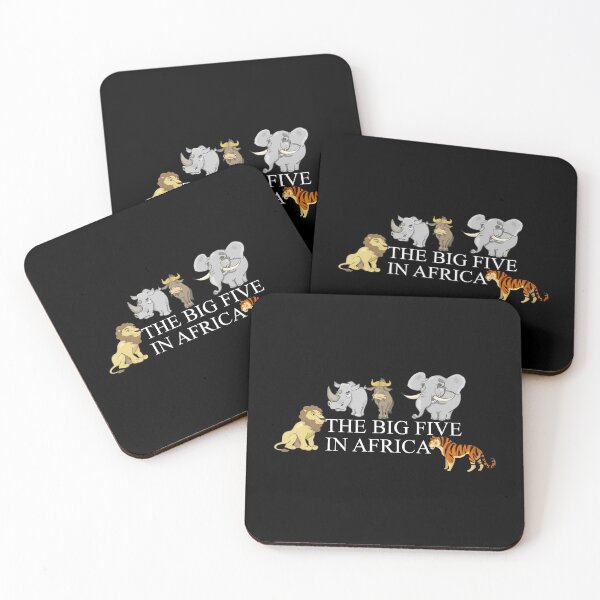 Item preview, Big Five- Living in Africa designed and sold by TeeZoneZtore.