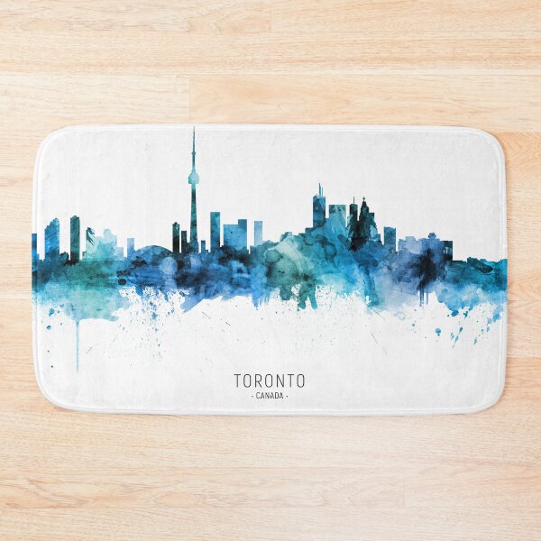 Aperçu de l'œuvre Toronto Canada Skyline créée et vendue par ArtPrints.