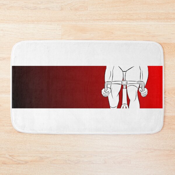 Item preview, Crit Cyclist Front Line Art Red Gradient designed and sold by RabeDesigns.