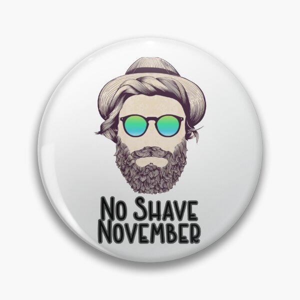 Item preview, No Shave November Beard Man Cool Print designed and sold by acherriemae.