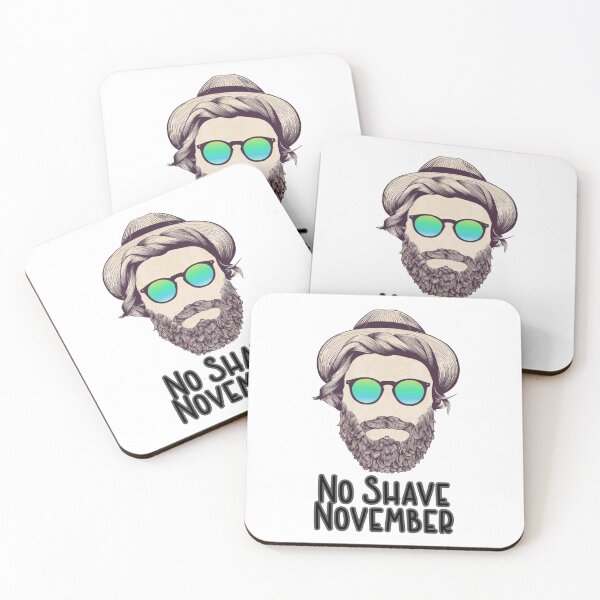 Item preview, No Shave November Beard Man Cool Print designed and sold by acherriemae.