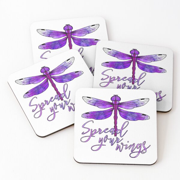 Item preview, Dragonfly - Spread your wings - Purple designed and sold by Olooriel.