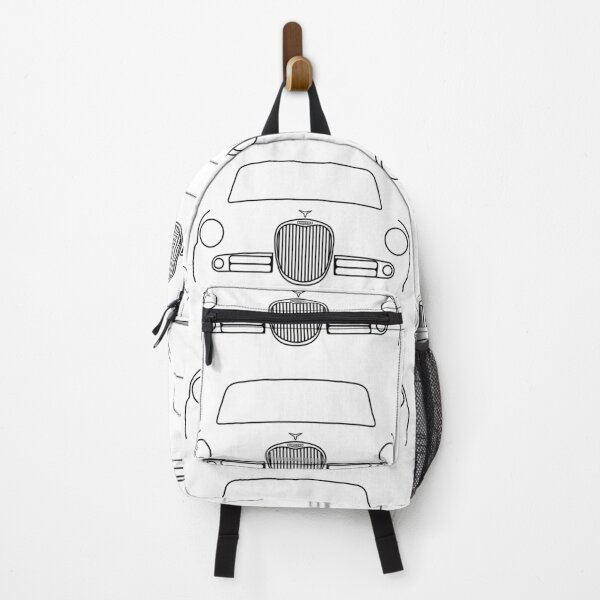 Item preview, Singer Gazelle British classic car black outline graphic designed and sold by soitwouldseem.