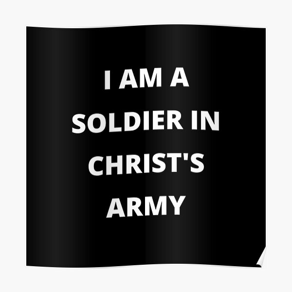 Pósters: Soldado De Cristo | Redbubble