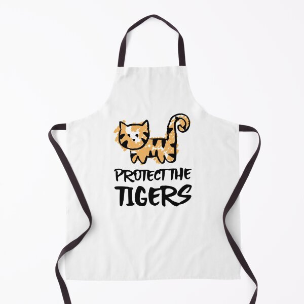 Item preview, Protect the Tigers Doodle Tiger designed and sold by quoteology.