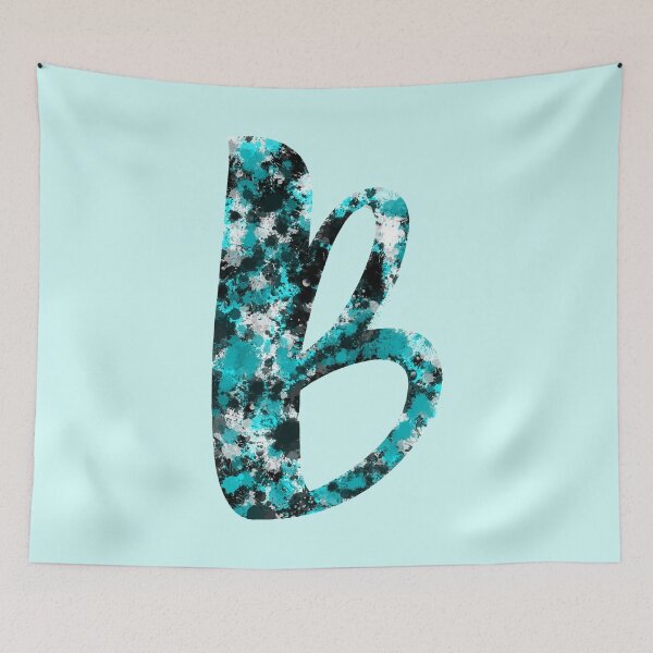 Item preview, Paint Splash Letter B designed and sold by meleyart.