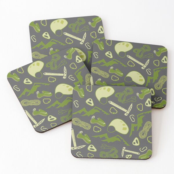 Item preview, Green Rock Climbing Design For Mountain Climbers designed and sold by Marguerite Faure.