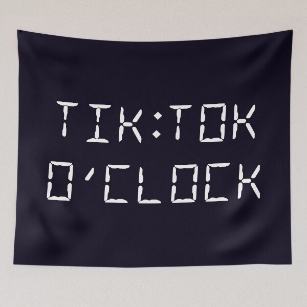Item preview, Tik:Tok O'Clock designed and sold by CatArtStore.