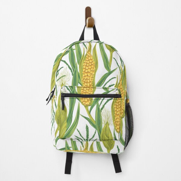 Item preview, Seamless pattern with corn. Cobs, blossom branch and leaf designed and sold by kateja.