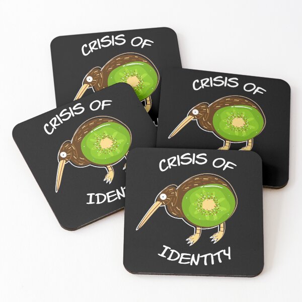 Item preview, Crisis Of Identitiy Kiwi Bird Fruit designed and sold by MooonTees.