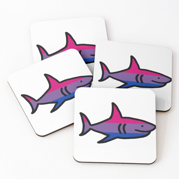 Item preview, Happy Bi Shark designed and sold by Kaytmars.