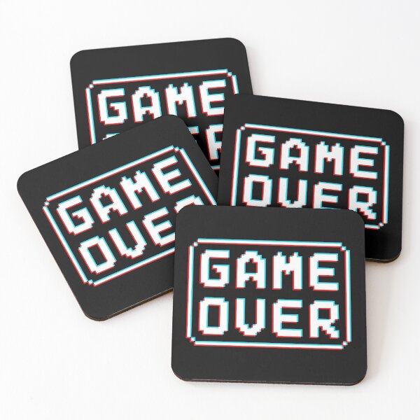 Item preview, GAME OVER glitch designed and sold by MarcoPolok.