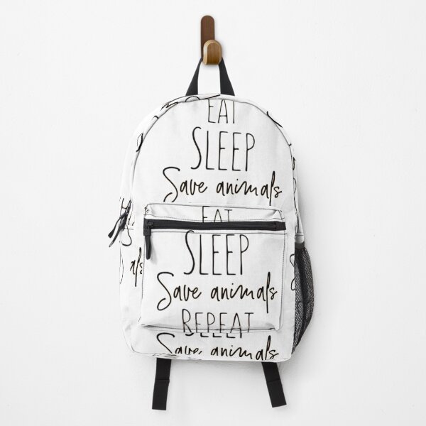 Item preview, Eat Sleep Save Animal Repeat  designed and sold by Pinkmagenta.