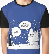 Charlie Snow/Jon Brown and his dog/Direwolf Graphic T-Shirt