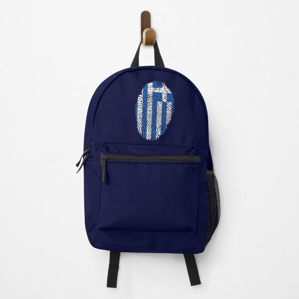 Item preview, Greek fingerprint flag designed and sold by P-I-R.