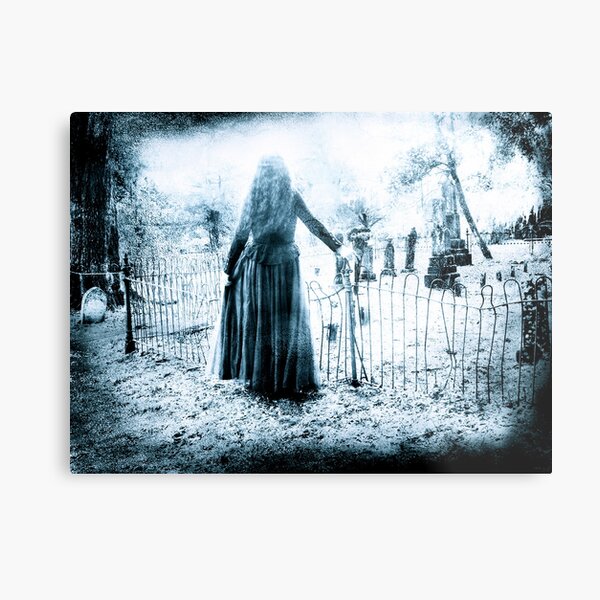 Waiting and Watching Metal Print
