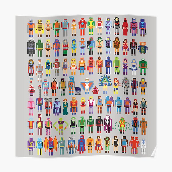 8-bit Masters expanded set Poster