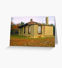 Abandoned Greeting Card