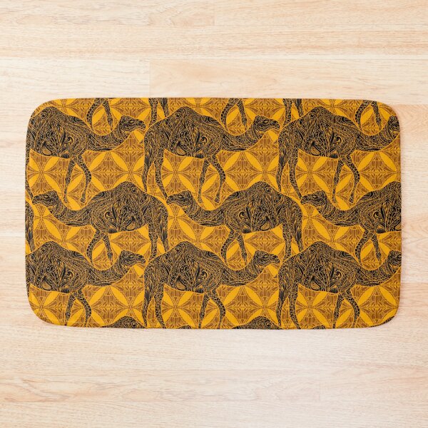 Item preview, Seamless pattern with camel decorated with oriental ornament. designed and sold by kateja.