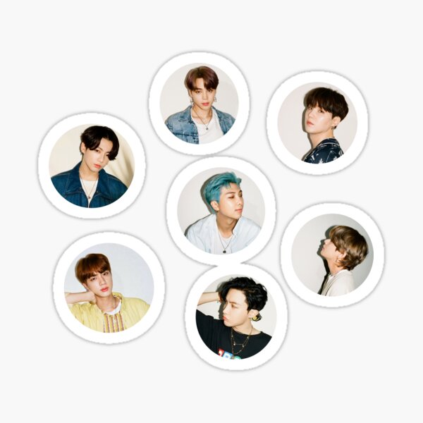 dynamite bts members sticker by maryetaa redbubble