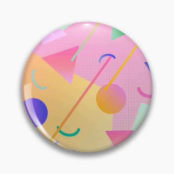Item preview, 80s pop retro memphis PINK designed and sold by mikath.