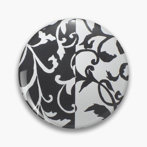 Item preview, JewelBox Art Vintage Pattern Blanco y negro designed and sold by Jewelboxart.