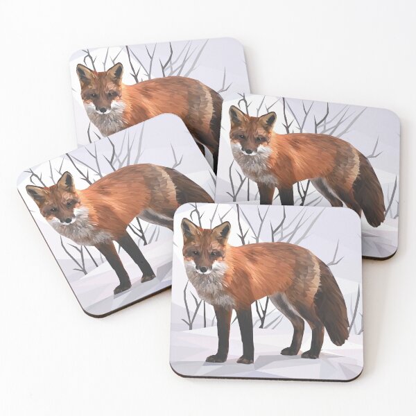 Item preview, Abstract Fox designed and sold by ErinFCampbell.