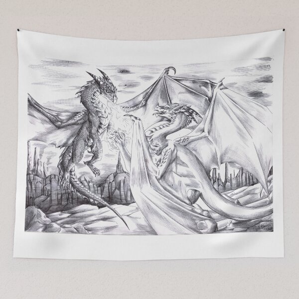 Item preview, Dragon battle 1 designed and sold by Furiarossa.