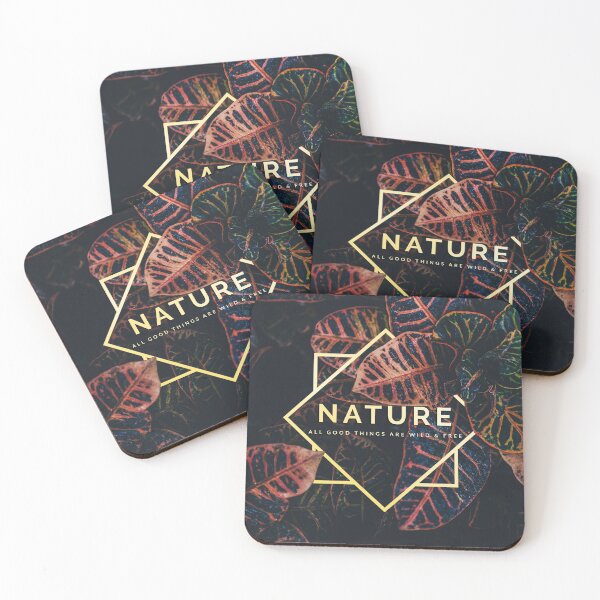 Item preview, Nature all good things are wild and free designed and sold by BeebopGraphics.