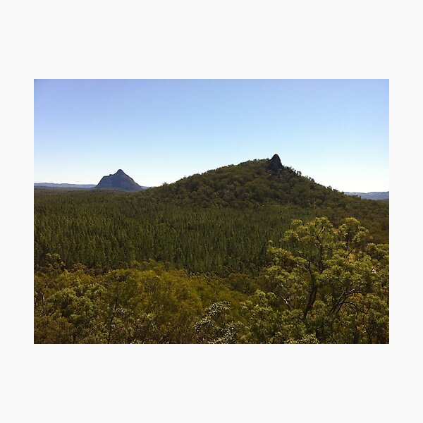 Glass House Mountains Photographic Print