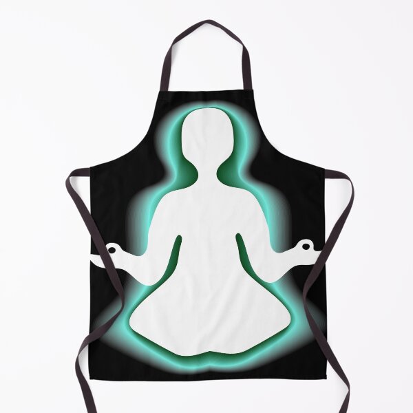 Item preview, Meditating with green aura designed and sold by Shoshina.