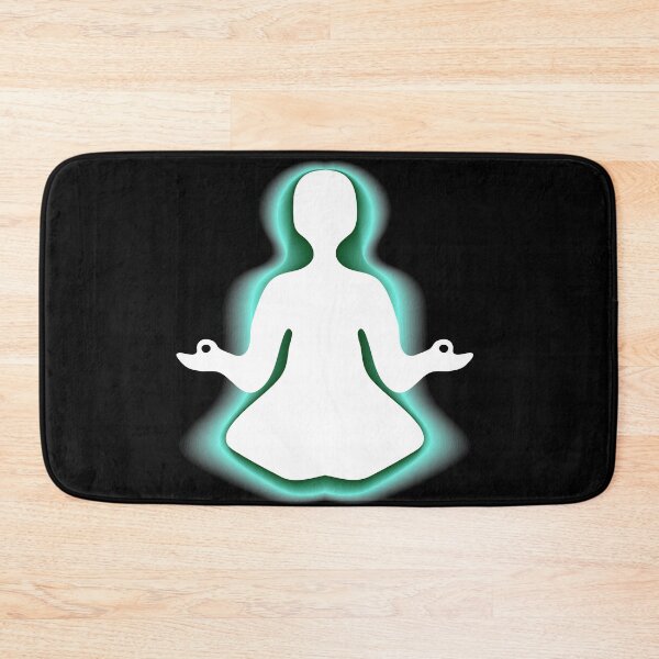 Item preview, Meditating with green aura designed and sold by Shoshina.