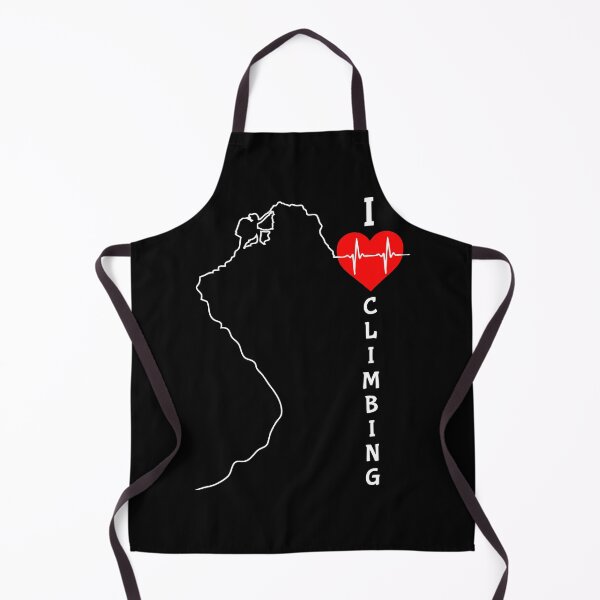 Item preview, Rock Climbing - I Love Climbing Heartbeat designed and sold by BCreative4U.