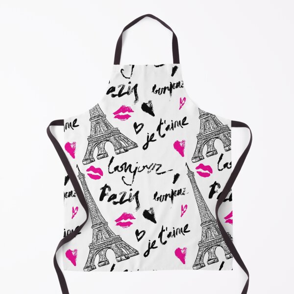 Item preview, Paris. Vintage seamless pattern with Eiffel Tower and hand drawn lettering. designed and sold by kateja.