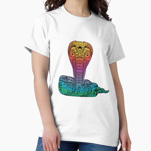 Cobra Mandala color Classic T-Shirt