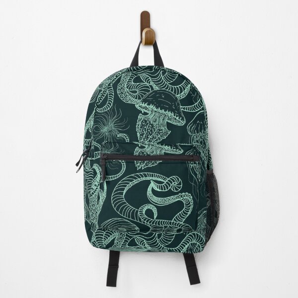 Item preview, Seamless pattern with octopus and jellyfish. designed and sold by kateja.