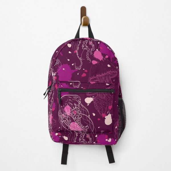 Item preview, Vintage seamless pattern with collection of jellyfish designed and sold by kateja.