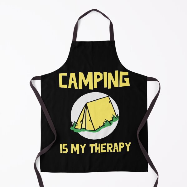 Item preview, Camping is My Therapy - Camping design designed and sold by mum-of-two.