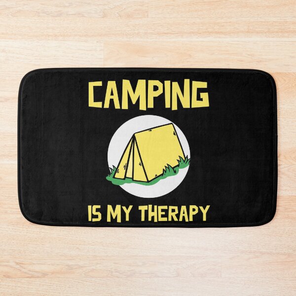 Item preview, Camping is My Therapy - Camping design designed and sold by mum-of-two.