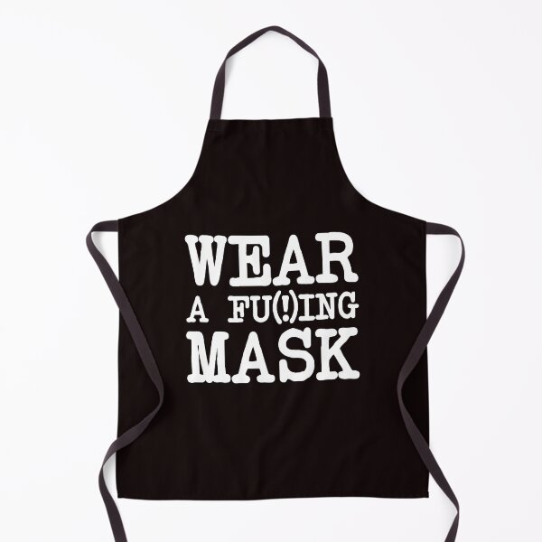 Item preview, Wear A Fu#%ing Mask designed and sold by cursotti.