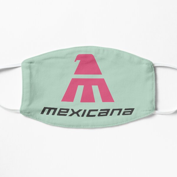 Mexicana airline Flat Mask