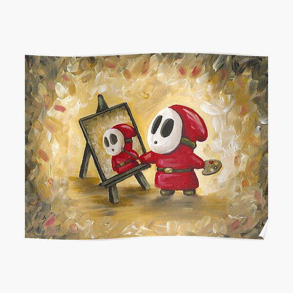 Shy Guy Artist Poster
