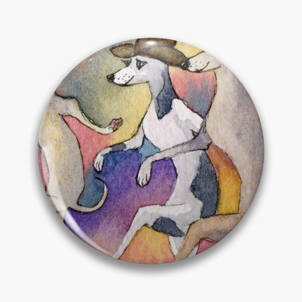 Item preview, One step forward, two steps back... line dancing greyhounds designed and sold by SusanAlisonArt.