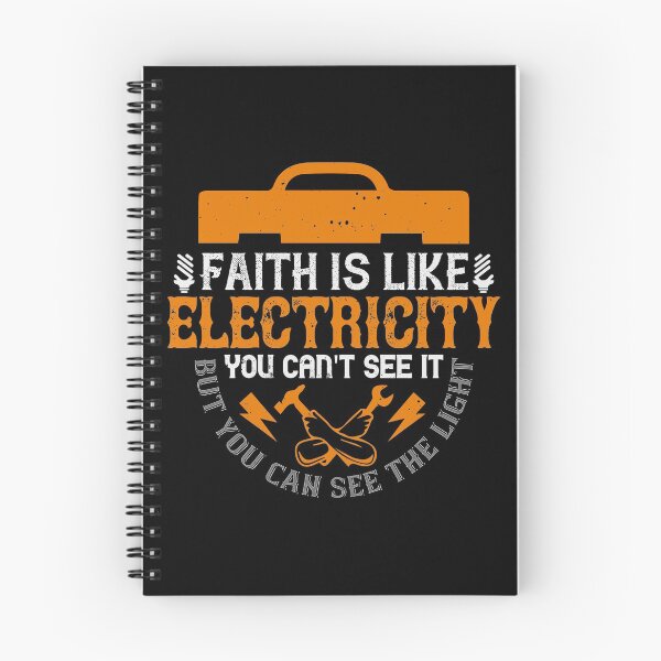 Item preview, Faith Is Like Electricity. You Can't See It, But You Can See The Light designed and sold by GoodVibeDesign.