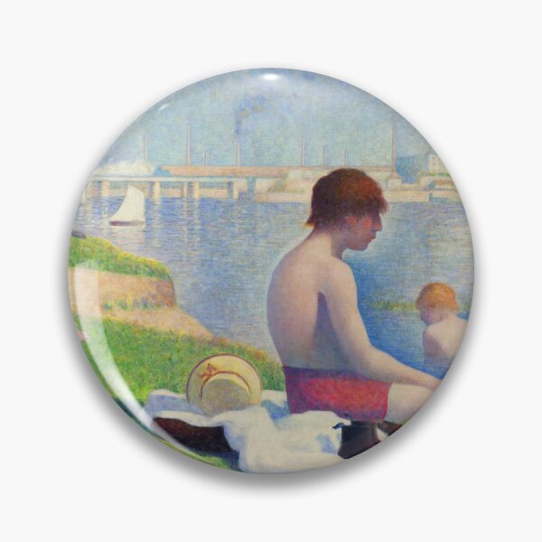 Item preview, Bathers at Asnières designed and sold by goldenanchor.