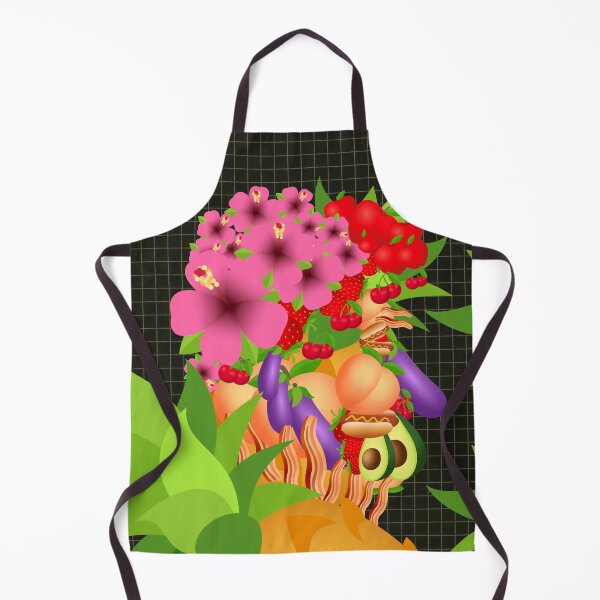 Item preview, Arcimboldo head made of fruit and vegetables designed and sold by Mauswohn.