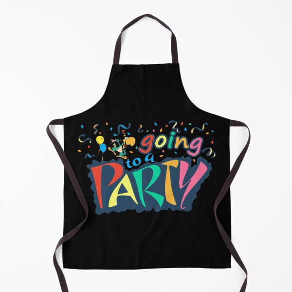 Item preview, Going to a Party Sticker designed and sold by gooddesignart.