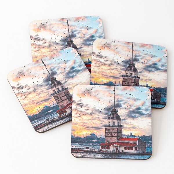Item preview, Maiden's Tower - Istanbul  designed and sold by Soul Blossom Art.
