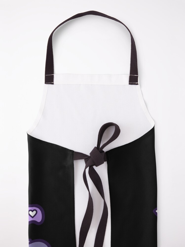 Alternate view of Knife Kitten // Black | Nikury Apron