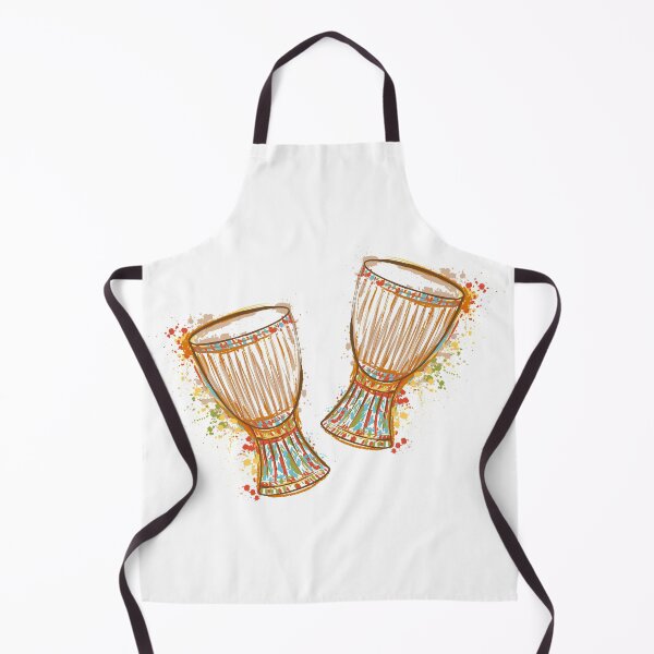 Item preview, Drums tam tam with splashes in watercolor style. designed and sold by kateja.